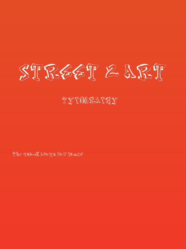 Street 2 Art Poster