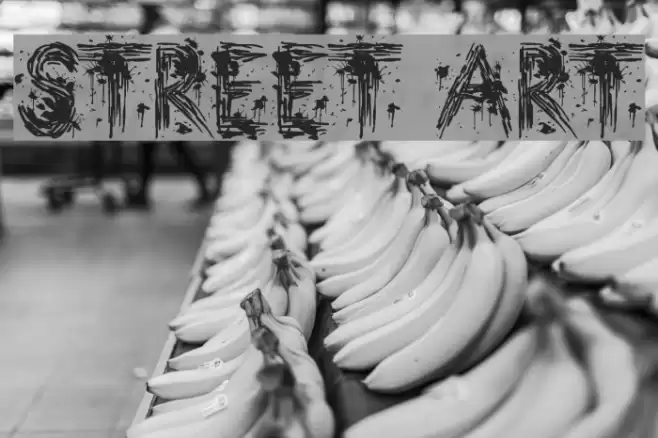 Street Art Font examples