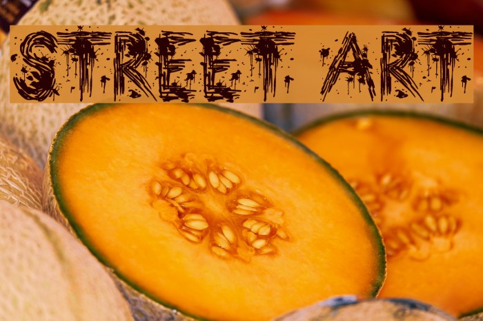 Street Art Fonte examples