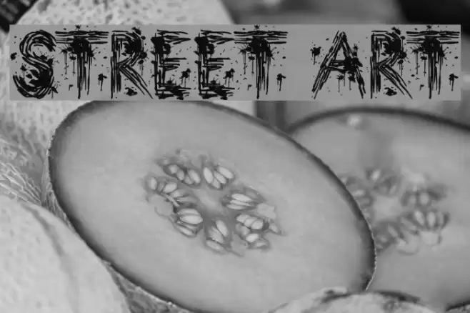 Street Art Font examples