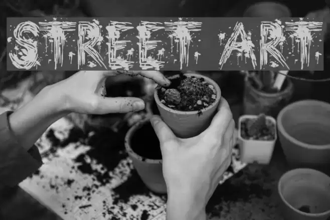 Street Art Font examples