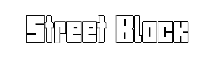 Street Block  Free Fonts Download