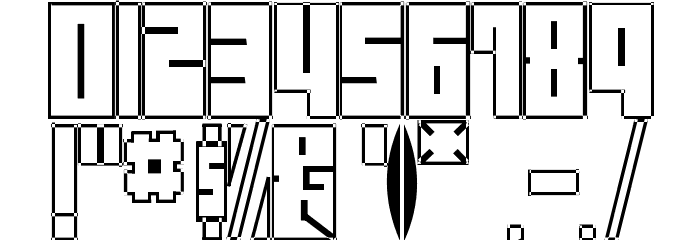 Street Block Font OTHER CHARS