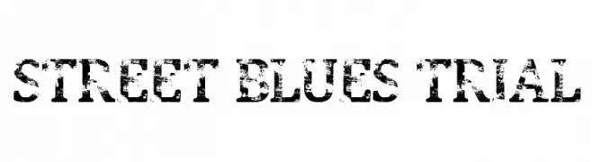 Street Blues Trial  font caratteri gratis