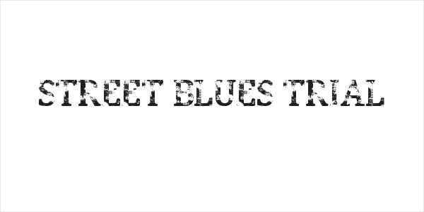 Street Blues Trial Logo