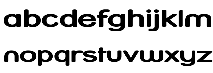 Street Bold Compressed Font LOWERCASE