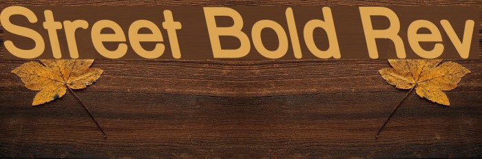 Street Bold Rev Font examples