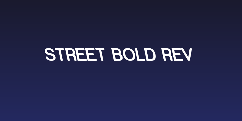 Street Bold Rev Social Header