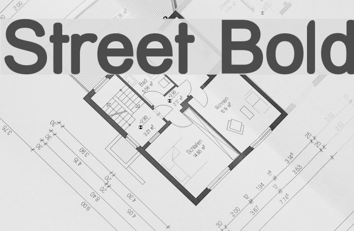 Street Bold Font examples
