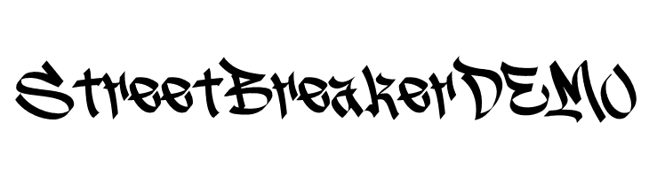 Street Breaker DEMO Font