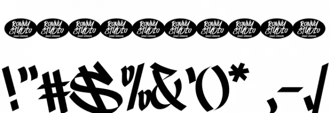 Street Breaker DEMO Font OTHER CHARS