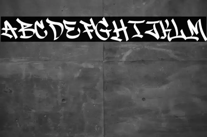 Street Breaker DEMO Font examples