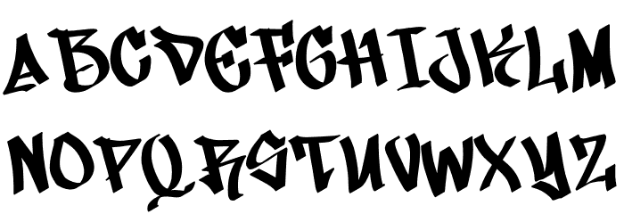 Street Bring 字体 大写