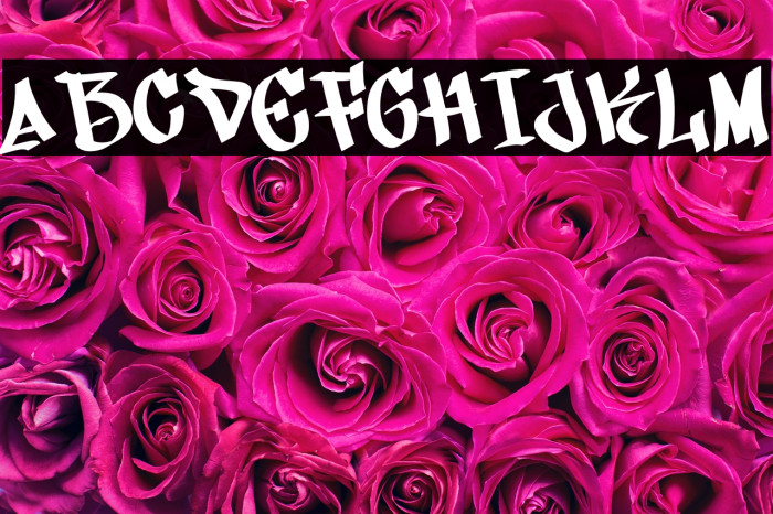 Street Bring 字体 examples