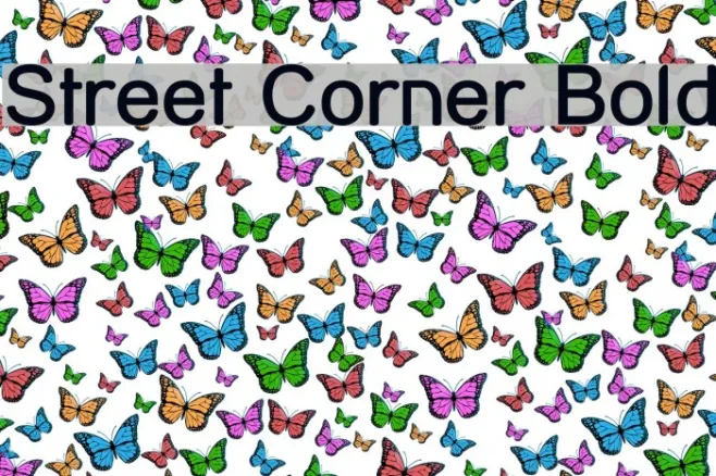 Street Corner Bold Example 2