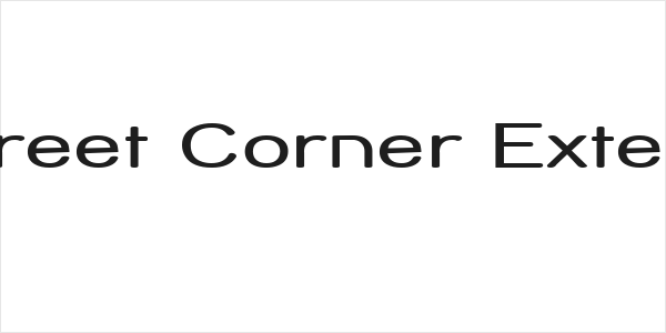 Street Corner Extend Logo
