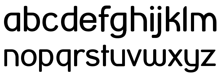 Street Corner SemiBold Font LOWERCASE