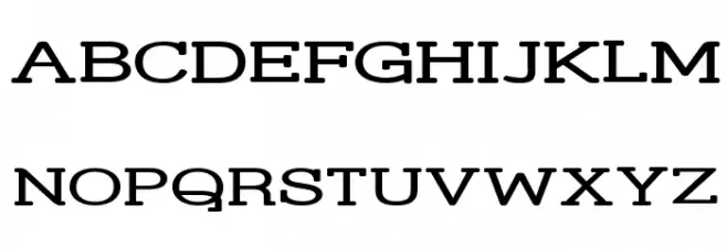 Street Corner Slab Extend Schriftart Groß
