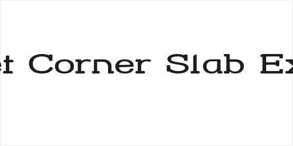 Street Corner Slab Extend Logo