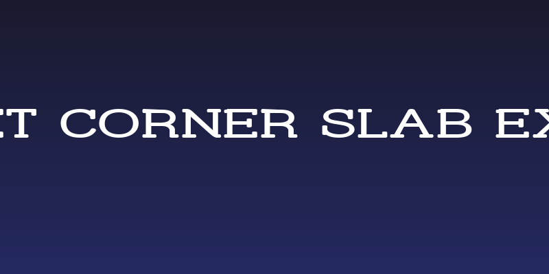 Street Corner Slab Extend Social Header