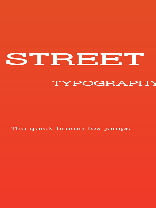 Street Corner Slab HyperExtend Poster