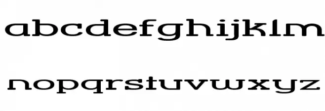 Street Corner Slab HyperExtend Шрифта строчной