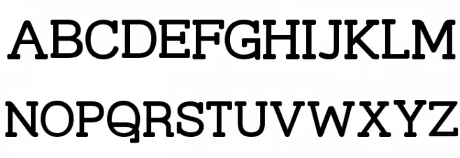 Street Corner Slab SemiBold Шрифта ВЕРХНИЙ
