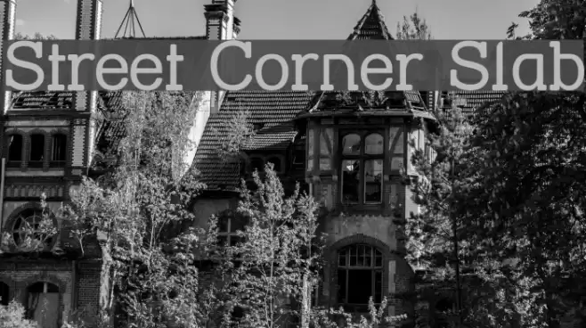 Street Corner Slab Polices examples