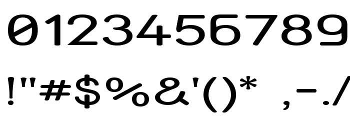 Street Corner Upper Extend Font OTHER CHARS