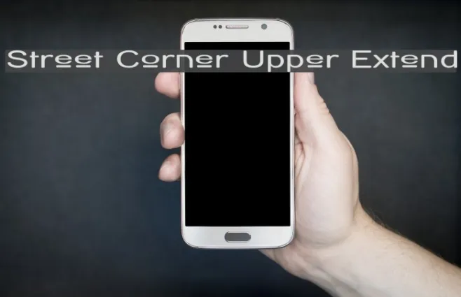 Street Corner Upper Extend Example 1
