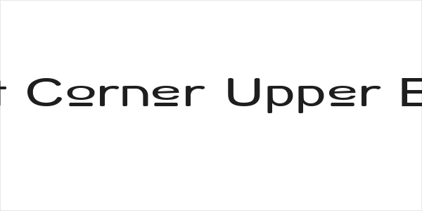 Street Corner Upper Extend Logo