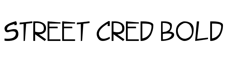Street Cred Bold  font caratteri gratis