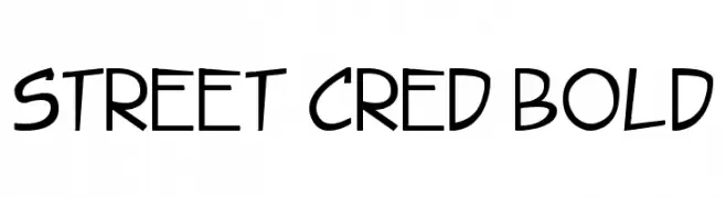 Street Cred Bold  免费字体下载