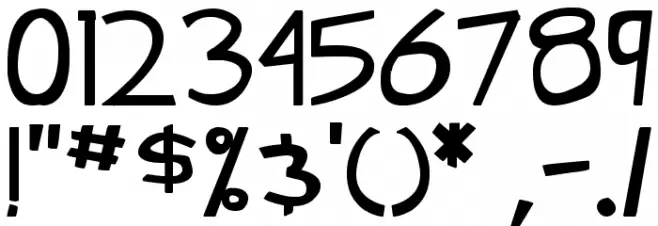 Street Cred Bold Font OTHER CHARS