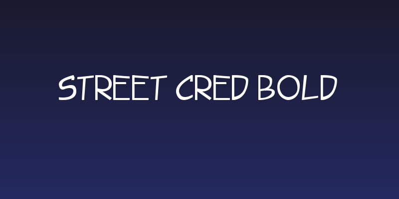 Street Cred Bold Social Header