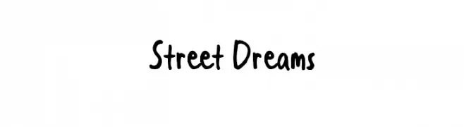 Street Dreams  Скачать бесплатные шрифты