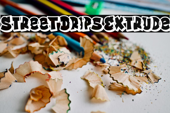 Street Drips Extrude Example 2