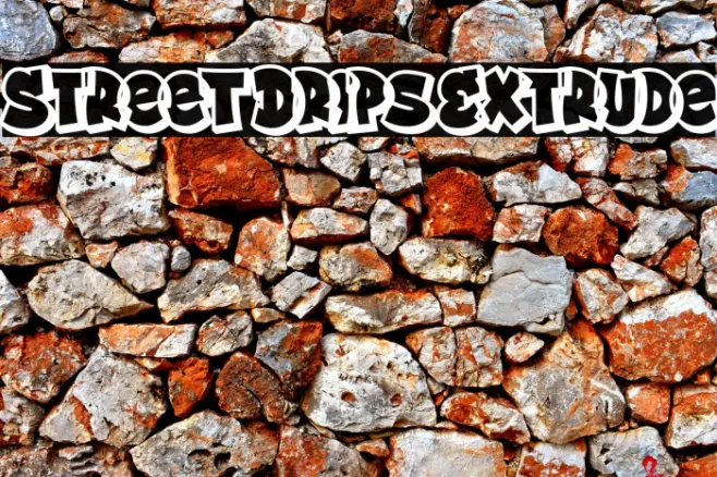 Street Drips Extrude Example 3