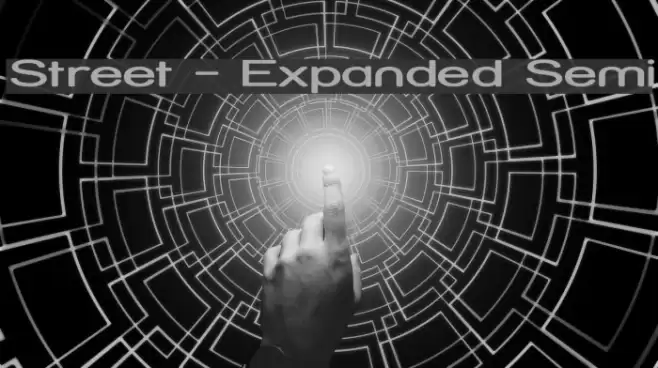 Street - Expanded Semi Font examples