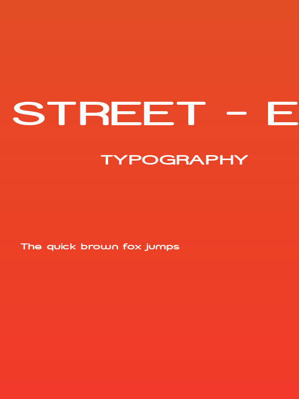 Street - Expanded Semi Poster