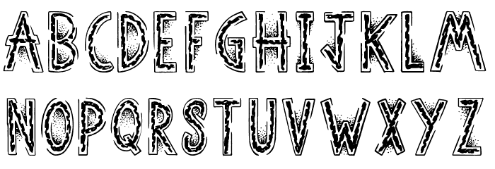 Street Fighter Font LOWERCASE