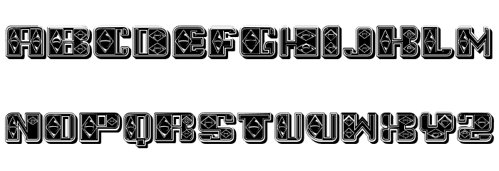 Street Filled Regular Font OTHER CHARS