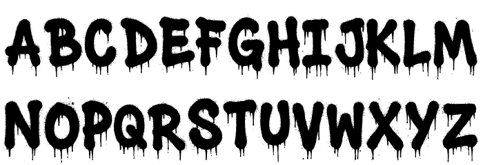 Street Flow NYC Font UPPERCASE