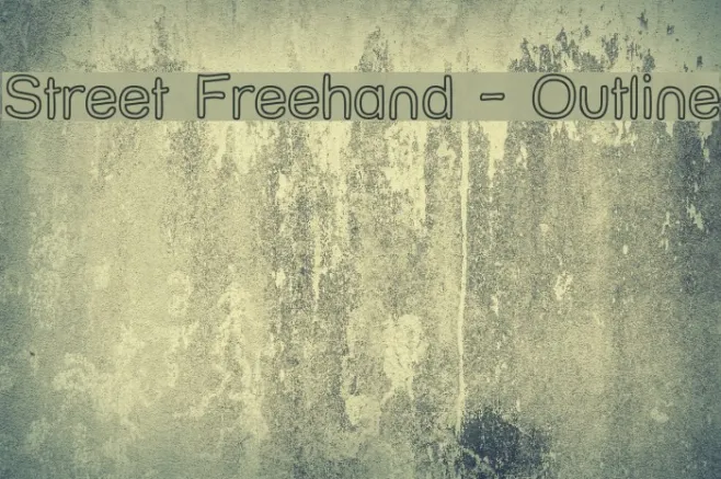 Street Freehand - Outline Example 1