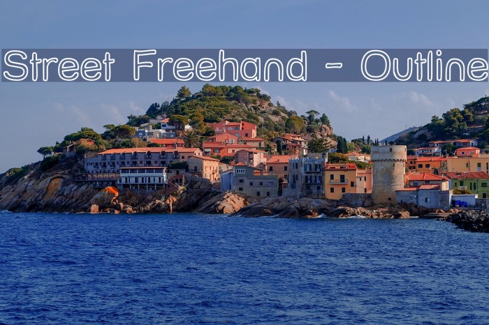 Street Freehand - Outline Example 2