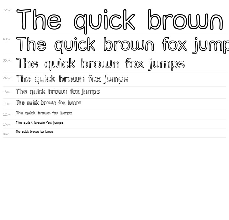 Street Freehand - Outline Waterfall