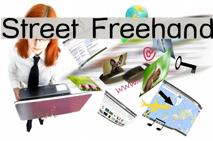 Street Freehand Font examples