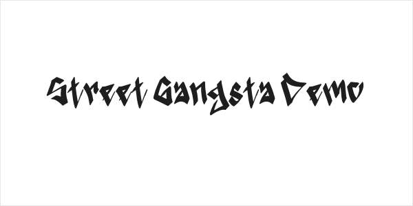 Street Gangsta Demo Logo