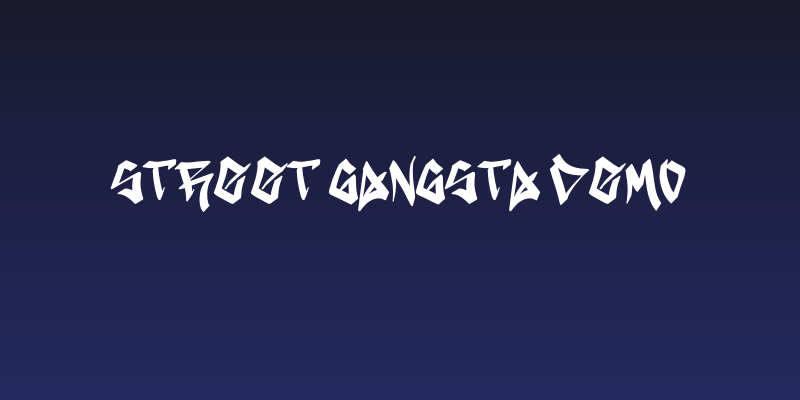 Street Gangsta Demo Social Header