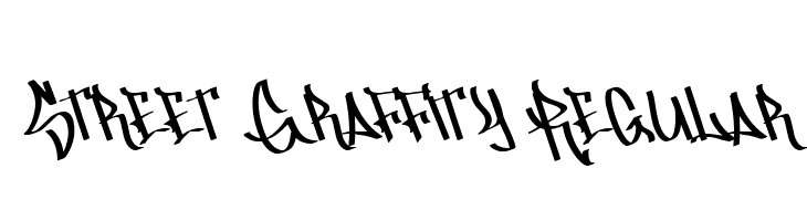 Street Graffity Regular  font caratteri gratis